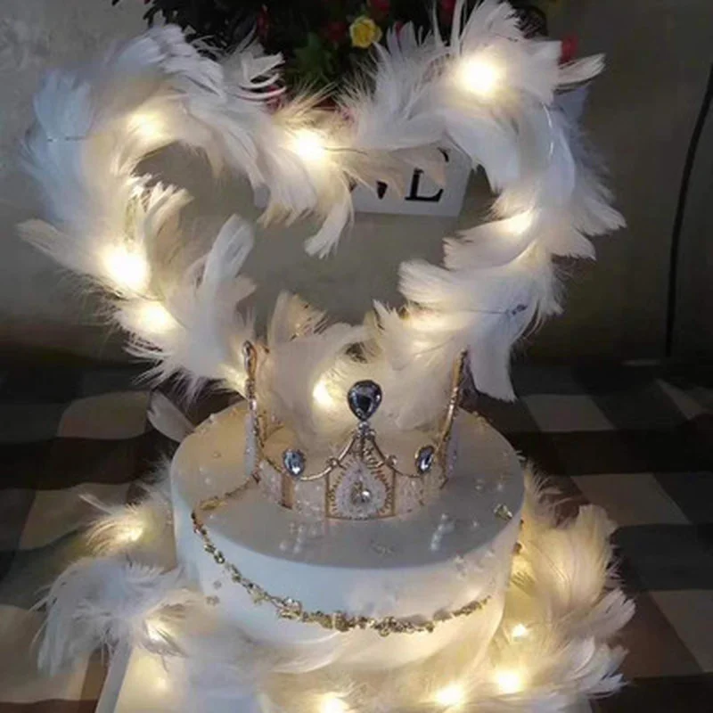 Cake Decoration Feather Light String Cake Decoration Adult Birthday Wedding Party Cake Decoration Cake Decorating Tools
Cake Decoration Feather Light String Cake Decoration Adult Birthday Wedding Party Cake Decoration Cake Decorating Tools