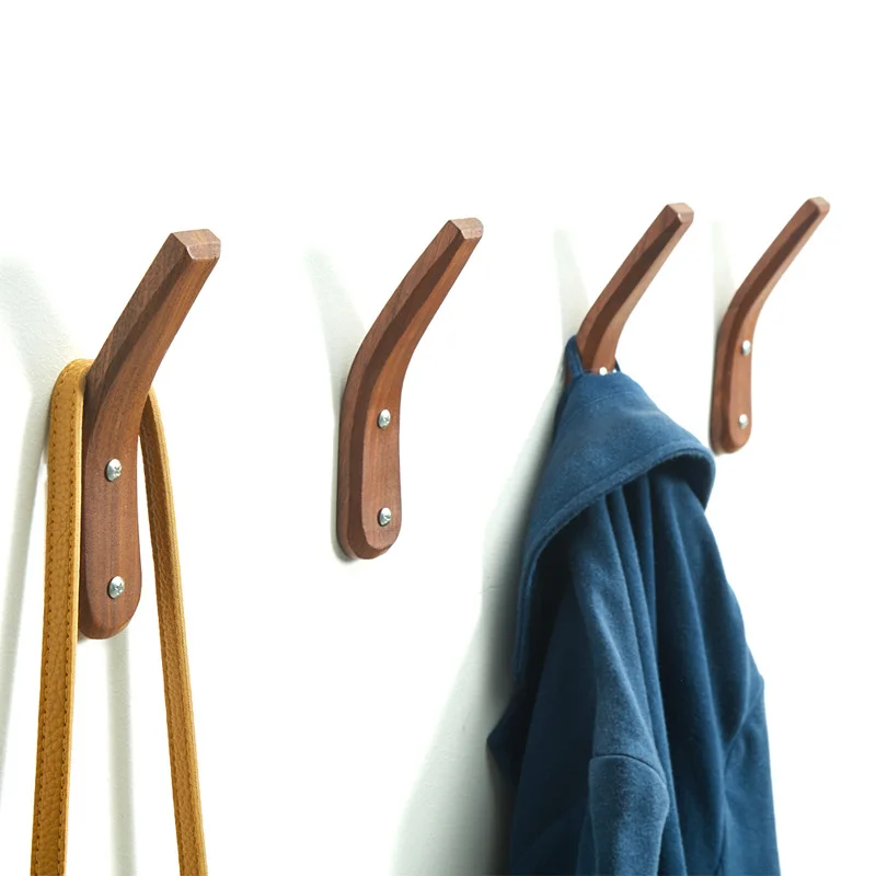 Simplicity Black Walnut Wood Wall Mounted Punching Multi-Purpose Clothes Hanger Rack Key Holder Decorative Hook Storage Home
Simplicity Black Walnut Wood Wall Mounted Punching Multi-Purpose Clothes Hanger Rack Key Holder Decorative Hook Storage Home
