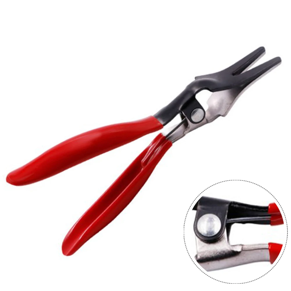 19.5cm Car Oil Pipe Separation Clamp Auto Fuel Filters Hose Tube Buckle Removal Tools Rubber Stainless Steel Black Red
19.5cm Car Oil Pipe Separation Clamp Auto Fuel Filters Hose Tube Buckle Removal Tools Rubber Stainless Steel Black Red