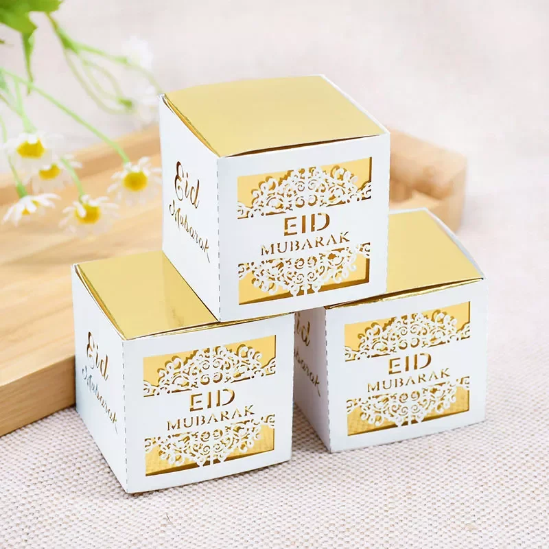 NEW IN 5/10pcs Eid Mubarak Chocolate Candy Box Ramadan Kareem Favor Gift Box Islamic Muslim Festival Happy Al-Fitr Eid Party Sup
NEW IN 5/10pcs Eid Mubarak Chocolate Candy Box Ramadan Kareem Favor Gift Box Islamic Muslim Festival Happy Al-Fitr Eid Party Sup
