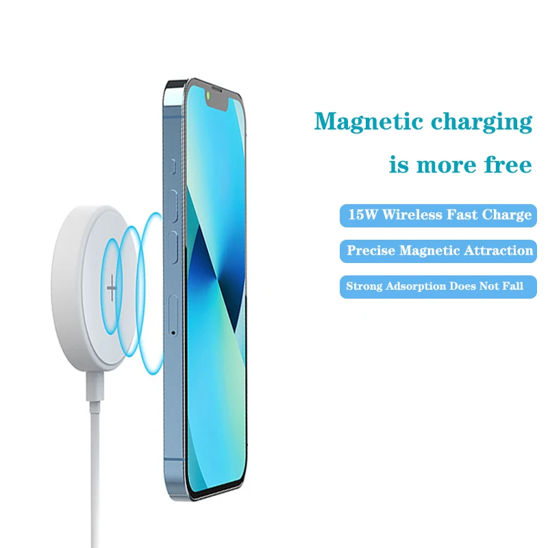 Магнитное Беспроводное зарядное устройство 15 Вт для iPhone 12 12 Pro Max 13 Pro 13 Mini Magsafing
Магнитное Беспроводное зарядное устройство 15 Вт для iPhone 12 12 Pro Max 13 Pro 13 Mini Magsafing