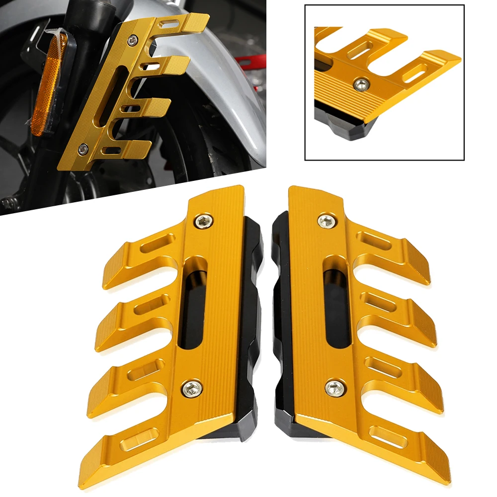 Motorcycle Mudguard side protection block Z 300 front fender anti-fall slider FOR KAWASAKI Z300 2001 2002 2003 2004 2005-2021
Motorcycle Mudguard side protection block Z 300 front fender anti-fall slider FOR KAWASAKI Z300 2001 2002 2003 2004 2005-2021