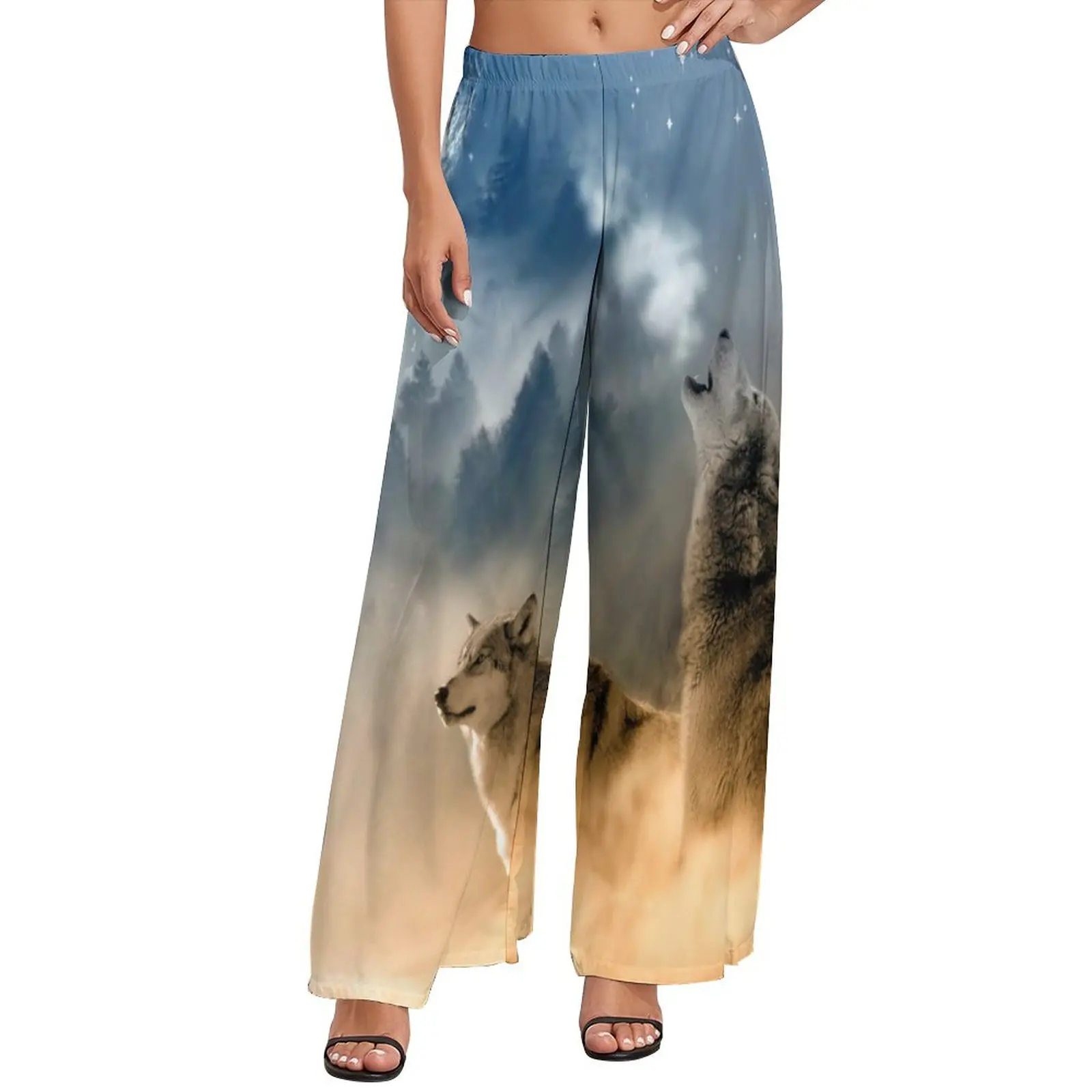 Awesome Wolf Pants Stars Galaxy Kawaii Wide Pants Womens Oversized Street Fashion Design Straight Trousers
Awesome Wolf Pants Stars Galaxy Kawaii Wide Pants Womens Oversized Street Fashion Design Straight Trousers