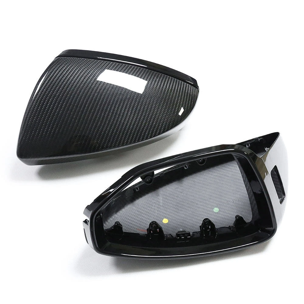 Dry Carbon Fiber Auto Mirror Cover for 2018+ with Side Assist Hole replacement style
Dry Carbon Fiber Auto Mirror Cover for 2018+ with Side Assist Hole replacement style