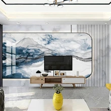 beibehang papier peint Custom new modern simple atmosphere light luxury Nordic jazz white stone living room background wallpaper