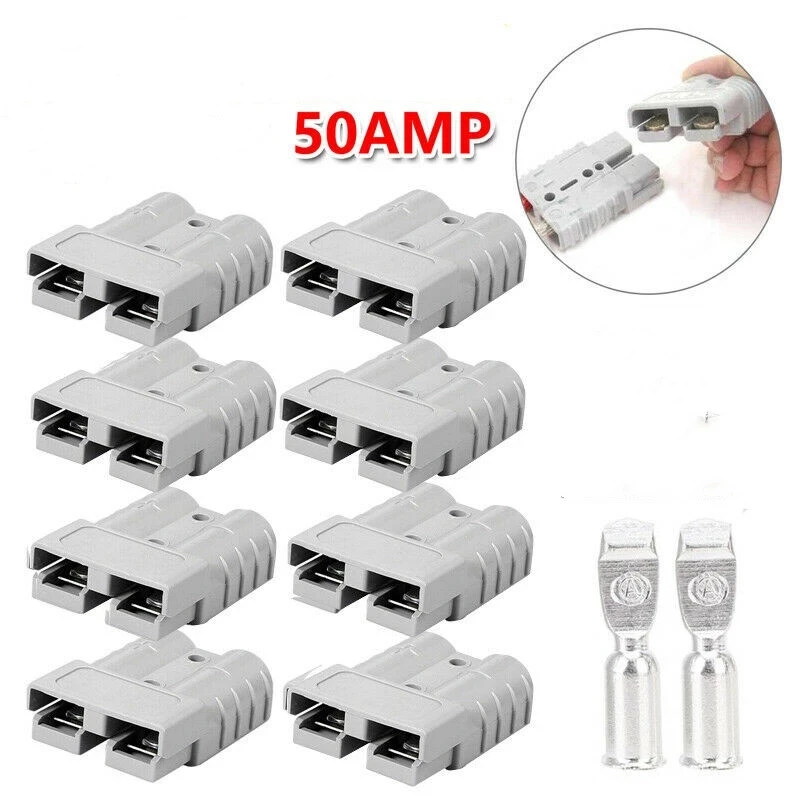 50A Quick Plug Battery Charging Connector For Anderson Style Plug Connectors DC Power Tool Motorcycle Socket Adapter Accessories
50A Quick Plug Battery Charging Connector For Anderson Style Plug Connectors DC Power Tool Motorcycle Socket Adapter Accessories