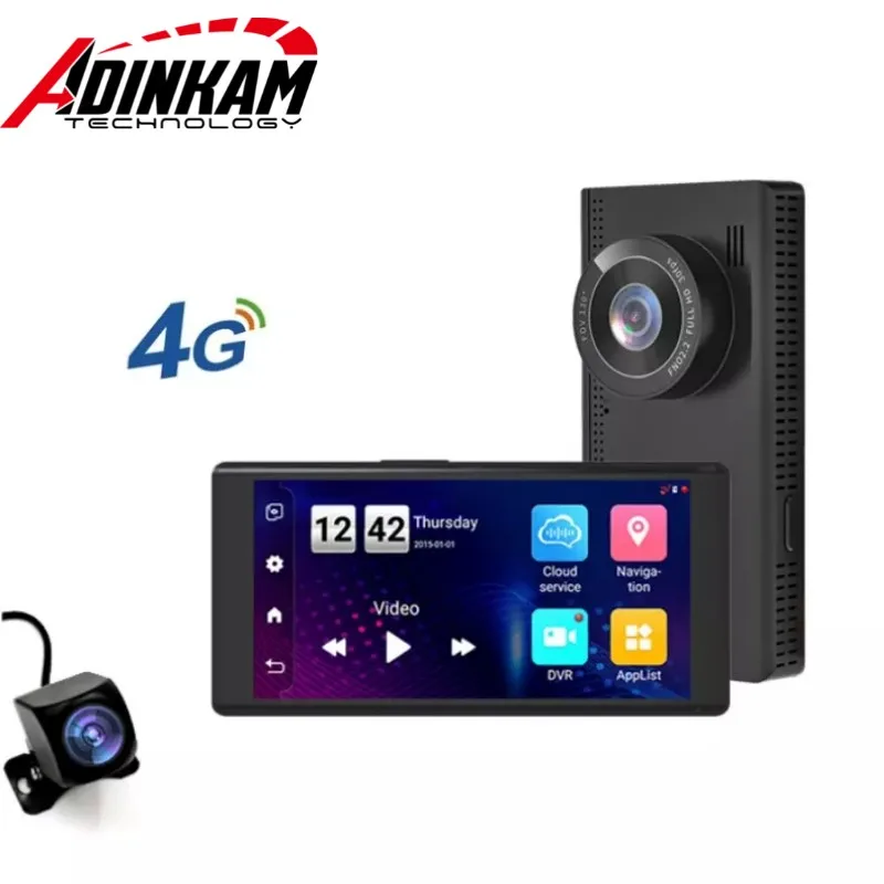 ADINKAM 5.18 Inch 4G Android 8.1 DVR Dash Camera FHD 1080P GPS ADAS Rearview Mirror 2GB+16GB Driving Recorder Remote Monitor
ADINKAM 5.18 Inch 4G Android 8.1 DVR Dash Camera FHD 1080P GPS ADAS Rearview Mirror 2GB+16GB Driving Recorder Remote Monitor