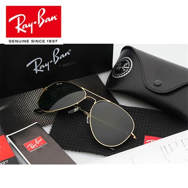 

Original Rayban Brand Aviator Lentes Sunglasses Unisex Wayfarer for Woman Lady Sunglass Female Mens Eyeglasses Ray Ban RB3026