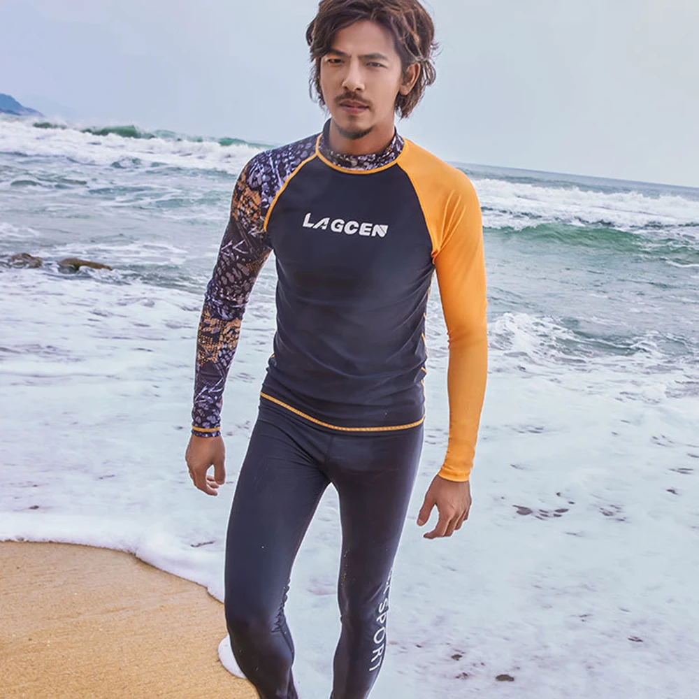 New Men's Fashion Quick Dry Split Swimming Surf Top High Elastic Comfort Beach Sunscreen Swim Snorkeling Surfing Suit UPF 50+
New Men's Fashion Quick Dry Split Swimming Surf Top High Elastic Comfort Beach Sunscreen Swim Snorkeling Surfing Suit UPF 50+