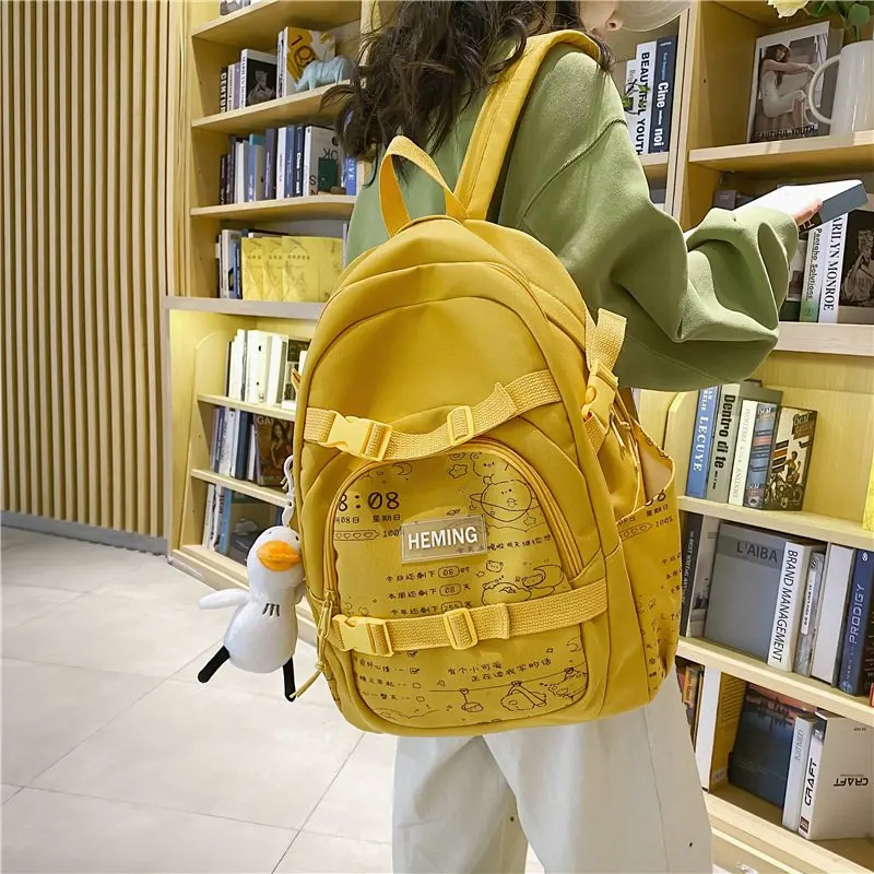 New Waterproof Nylon Women Backpack Female Travel Bag Backpacks Schoolbag for Teenage Girls Solid Color Bookbag Mochila Bookbag
New Waterproof Nylon Women Backpack Female Travel Bag Backpacks Schoolbag for Teenage Girls Solid Color Bookbag Mochila Bookbag
