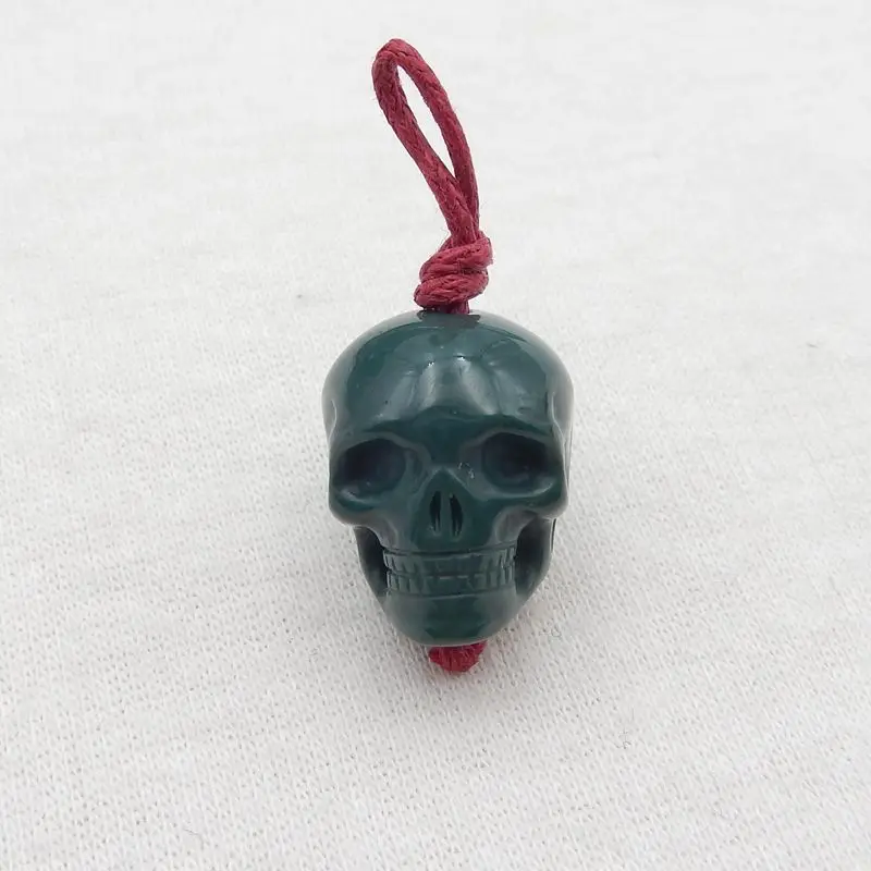 Natural Stone Moss Agate Carved Skull Pendant Bead 16x13mm 5g Semiprecious Fashion Jewelry Necklace Accessories
Natural Stone Moss Agate Carved Skull Pendant Bead 16x13mm 5g Semiprecious Fashion Jewelry Necklace Accessories