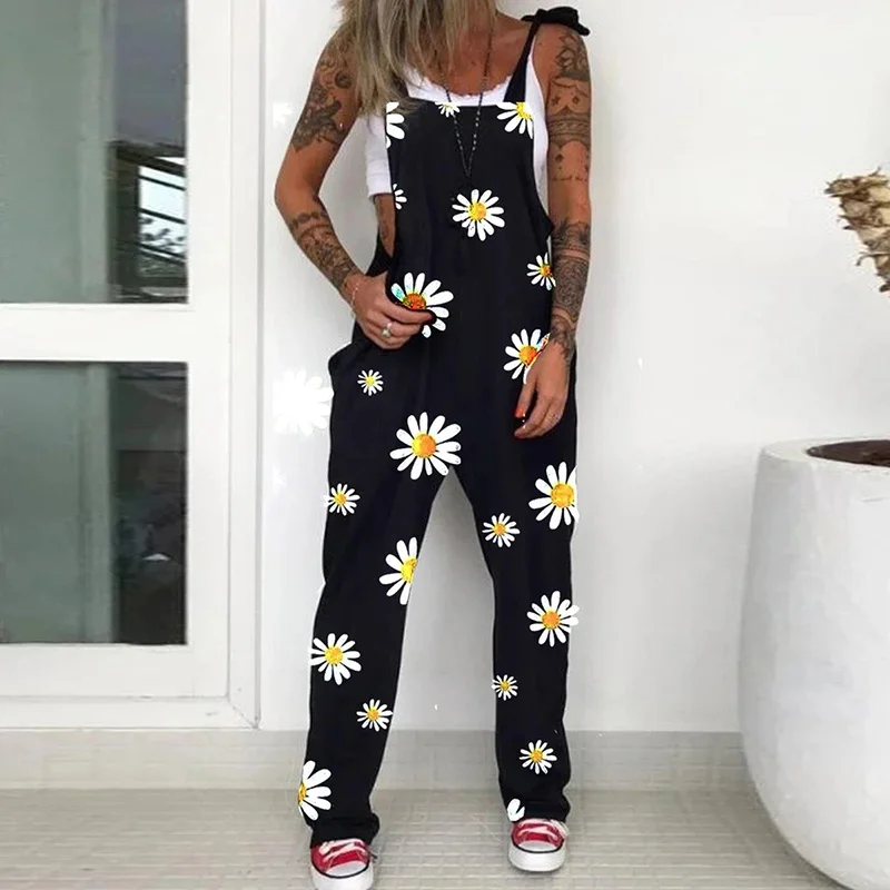 Harajuku Vintage Skull Print Jump Suits Women Casual Summer Daisy Strappy Pocket Overalls Romper Sleeveless Wide Leg Jumpsuit
Harajuku Vintage Skull Print Jump Suits Women Casual Summer Daisy Strappy Pocket Overalls Romper Sleeveless Wide Leg Jumpsuit