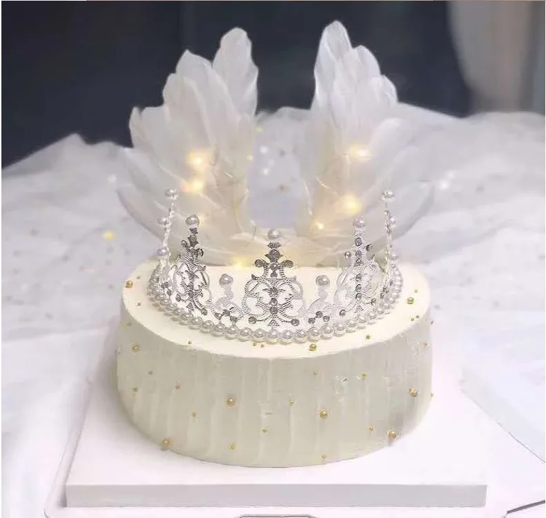 1Pcs Angel Feather Wing Flag Cake Toppers for Wedding Birthday Party Baking Dessert Valentine's Day Cake Top Decoration Supplies
1Pcs Angel Feather Wing Flag Cake Toppers for Wedding Birthday Party Baking Dessert Valentine's Day Cake Top Decoration Supplies