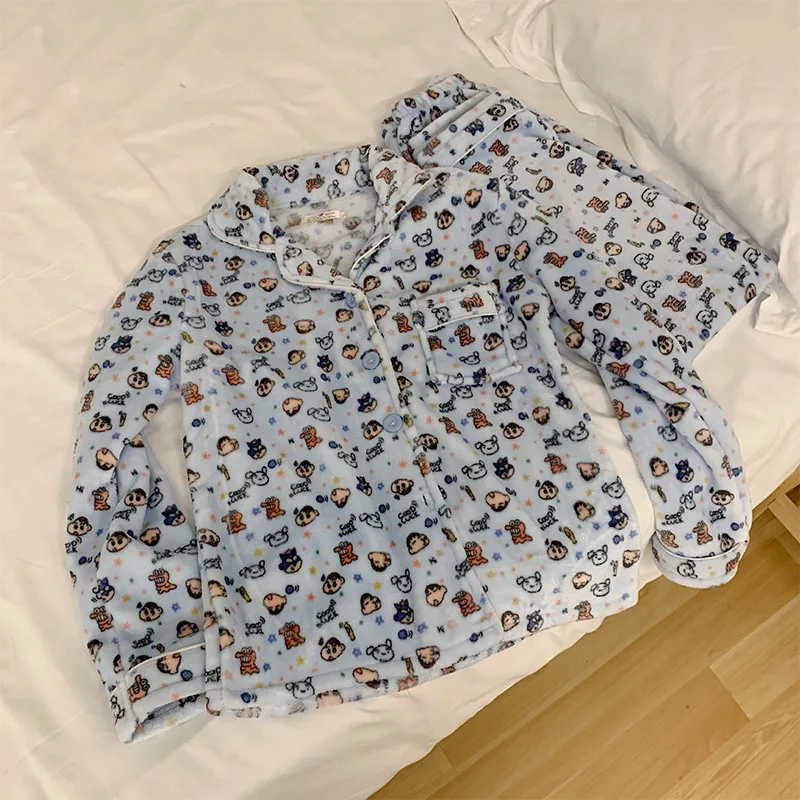 Kawaii Crayon Shin-Chan Anime Figure 2023 Winter New Girl Home Pajamas Nightgown Thicken Keep Warm Comfortable Daily Necessities
Kawaii Crayon Shin-Chan Anime Figure 2023 Winter New Girl Home Pajamas Nightgown Thicken Keep Warm Comfortable Daily Necessities