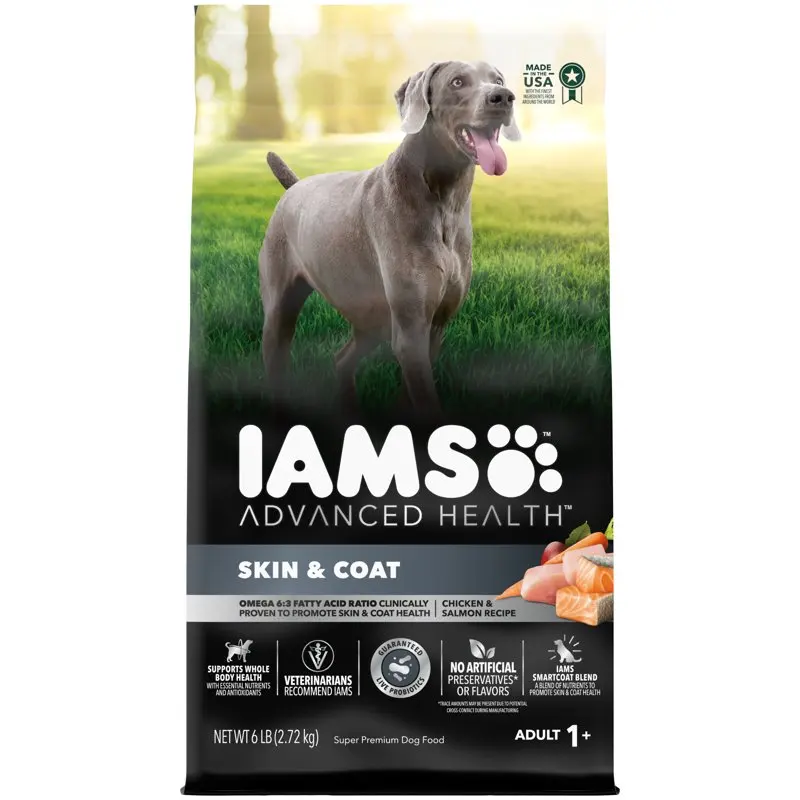 Health Skin & Coat Chicken and Salmon Dry Dog Food for Adult Dog, 6 lb. Bag Cat filter Bebedero perro משטח ליקוק לכל
Health Skin & Coat Chicken and Salmon Dry Dog Food for Adult Dog, 6 lb. Bag Cat filter Bebedero perro משטח ליקוק לכל