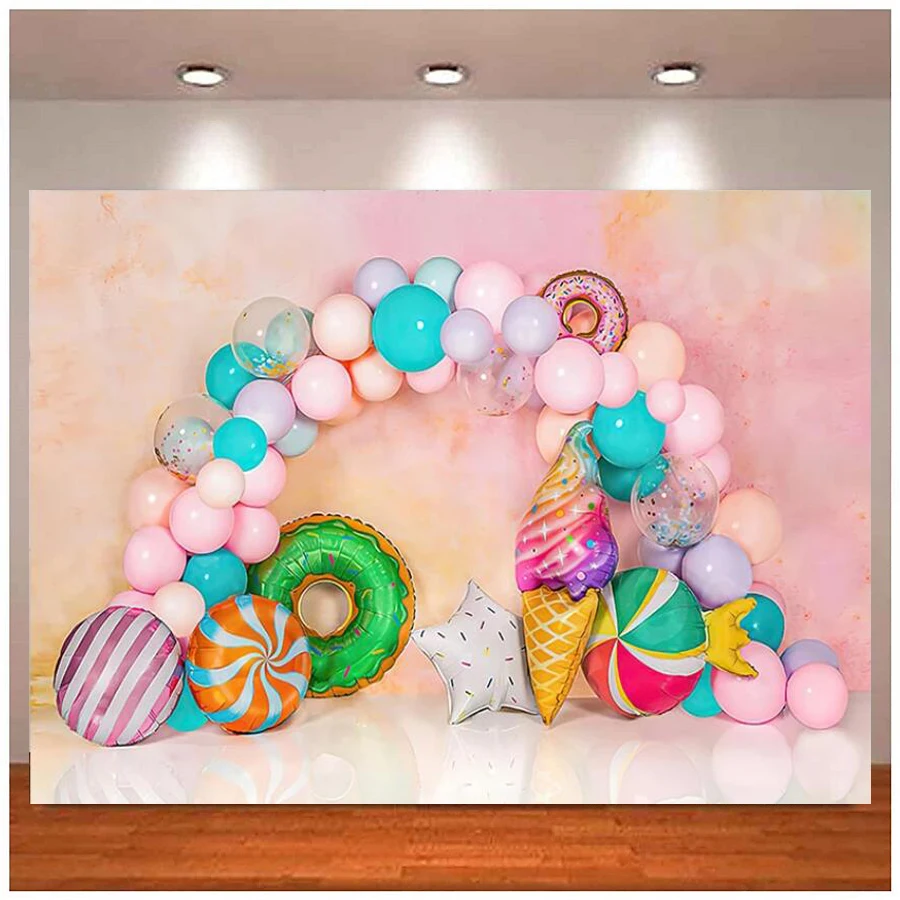 Photography Backdrop Sweet Donut Girl Balloon Ice Cream 1st Birthday Party Cake Smash Photo Decoration Study Background Banner
Photography Backdrop Sweet Donut Girl Balloon Ice Cream 1st Birthday Party Cake Smash Photo Decoration Study Background Banner
