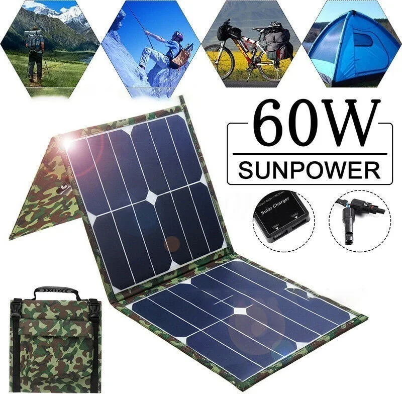 Solar folding bag GiantOfsun sun electric 60W charging board mobile phone battery car power generation
Solar folding bag GiantOfsun sun electric 60W charging board mobile phone battery car power generation