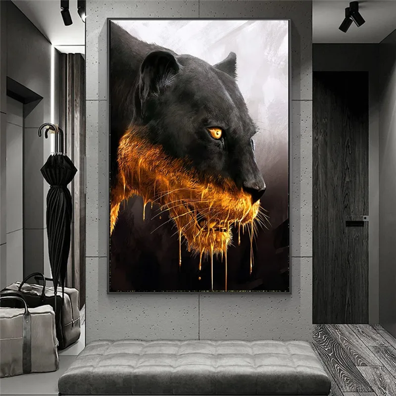 Jacht Black Golden Panther Luxe Canvas Schilderij Dier Posters En Print Wall Art Pictures Voor Woonkamer Home Decor
Jacht Black Golden Panther Luxe Canvas Schilderij Dier Posters En Print Wall Art Pictures Voor Woonkamer Home Decor
