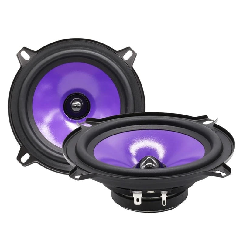PUZU 2Pcs Auto Car Audio 5 Inch Woofer Speaker Full Frequency Music Stereo Bass Power Louder Speakers 80W Output Power
PUZU 2Pcs Auto Car Audio 5 Inch Woofer Speaker Full Frequency Music Stereo Bass Power Louder Speakers 80W Output Power