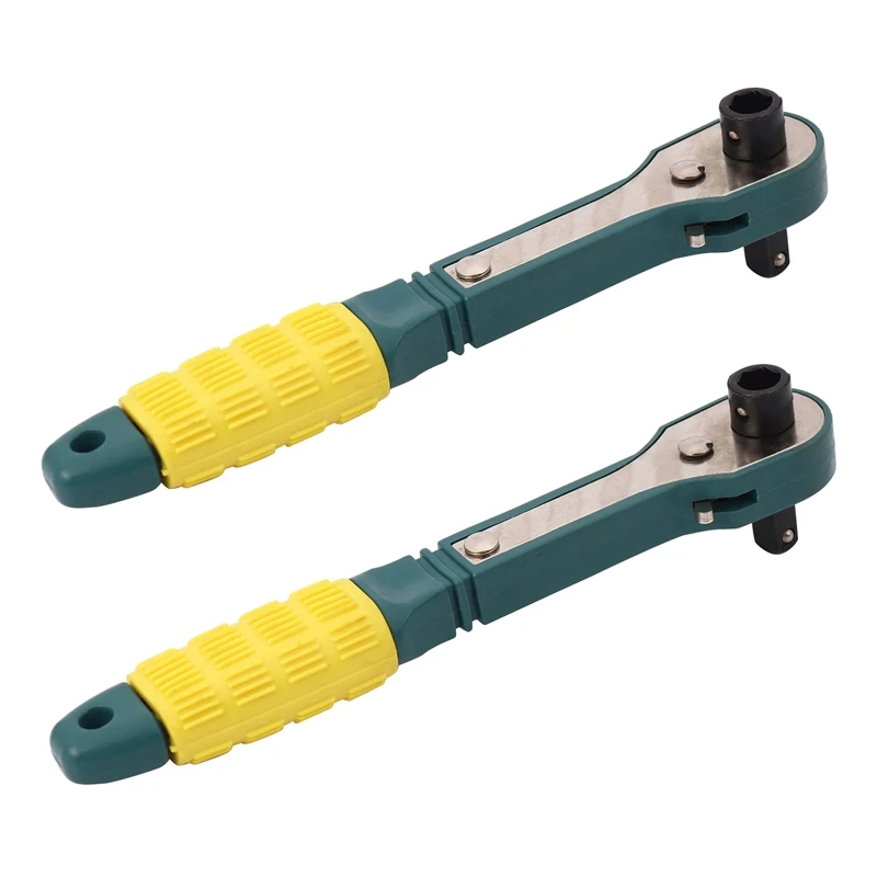 2X Mini 1/4 Head Screwdriver Pole 6.35mm Inner Hexagon Ratchet Socket Wrench with Dual-Head Home Tool Accessory
2X Mini 1/4 Head Screwdriver Pole 6.35mm Inner Hexagon Ratchet Socket Wrench with Dual-Head Home Tool Accessory