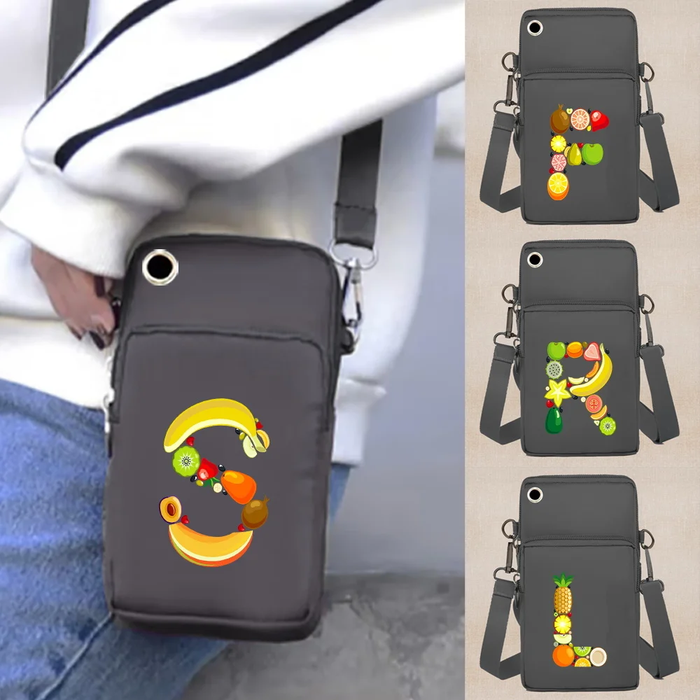 Mobile Phone Bag Wallets Arm Pack Sports Accessories Pack Shoulder Bags for Apple/Huawei Cell Phone Packet Fruit Letter Series
Mobile Phone Bag Wallets Arm Pack Sports Accessories Pack Shoulder Bags for Apple/Huawei Cell Phone Packet Fruit Letter Series