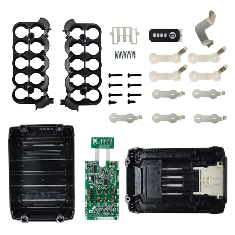 BL4040 Li-Ion Battery Case PCB Charging Protection Circuit Board Shell Box For MAKITA 40V BL4050 BL4025 Housings
BL4040 Li-Ion Battery Case PCB Charging Protection Circuit Board Shell Box For MAKITA 40V BL4050 BL4025 Housings