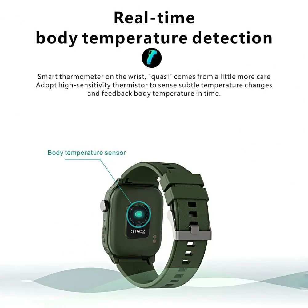 Health Monitoring IP67 Waterproof Bluetooth-compatible5.0 Digital Smart Wristwatch for Running
Health Monitoring IP67 Waterproof Bluetooth-compatible5.0 Digital Smart Wristwatch for Running