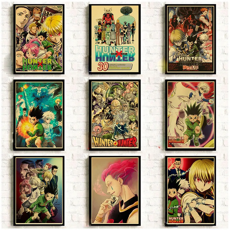 Lot Style Choose Classic Japanese Anime Hunter x Hunter Print Art Canvas Poster For Living Room Decoration Home Wall Picture 
Lot Style Choose Classic Japanese Anime Hunter x Hunter Print Art Canvas Poster For Living Room Decoration Home Wall Picture