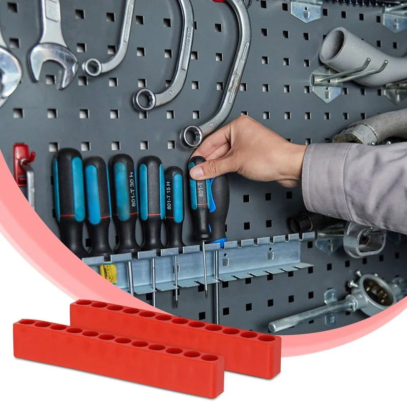 10Pcs 12-Hole Screwdriver Bit Holder Base Storage Case Hex Bit Organizer
10Pcs 12-Hole Screwdriver Bit Holder Base Storage Case Hex Bit Organizer