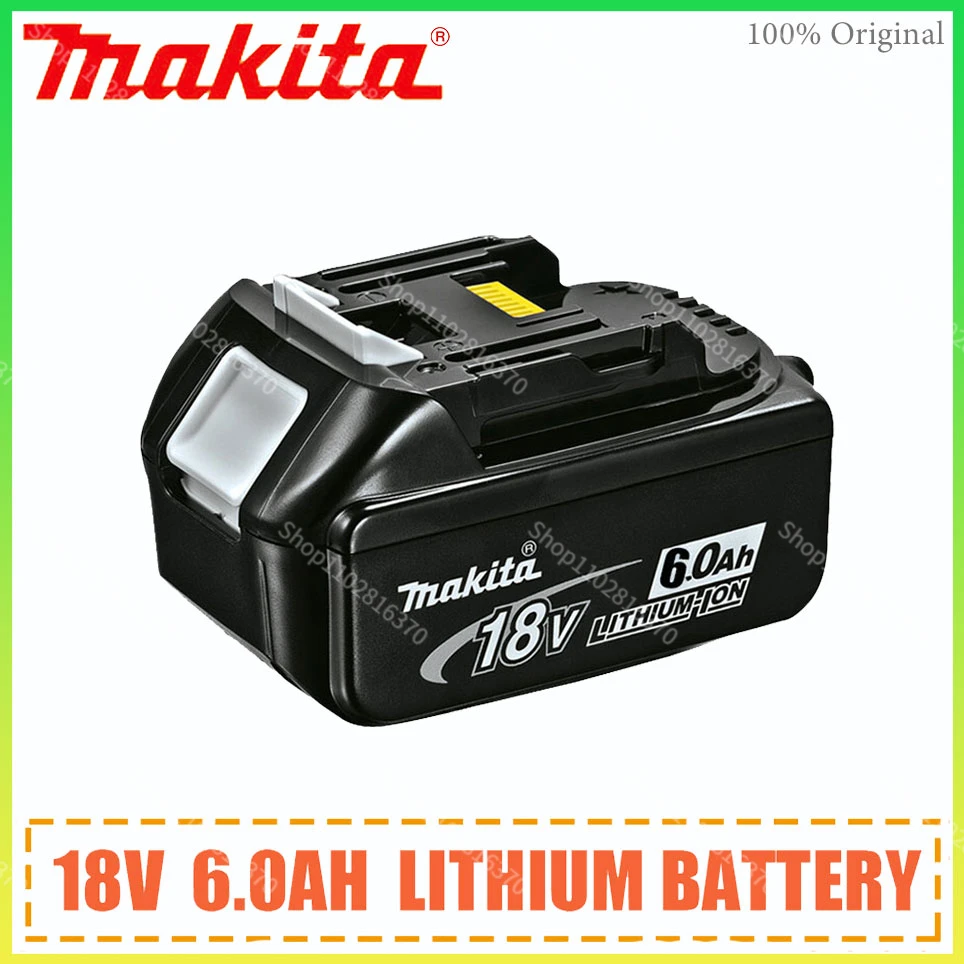 18V 6.0Ah Makita Original With LED lithium ion replacement LXT BL1860B BL1860 BL1850 Makita rechargeable power tool battery 6000
18V 6.0Ah Makita Original With LED lithium ion replacement LXT BL1860B BL1860 BL1850 Makita rechargeable power tool battery 6000