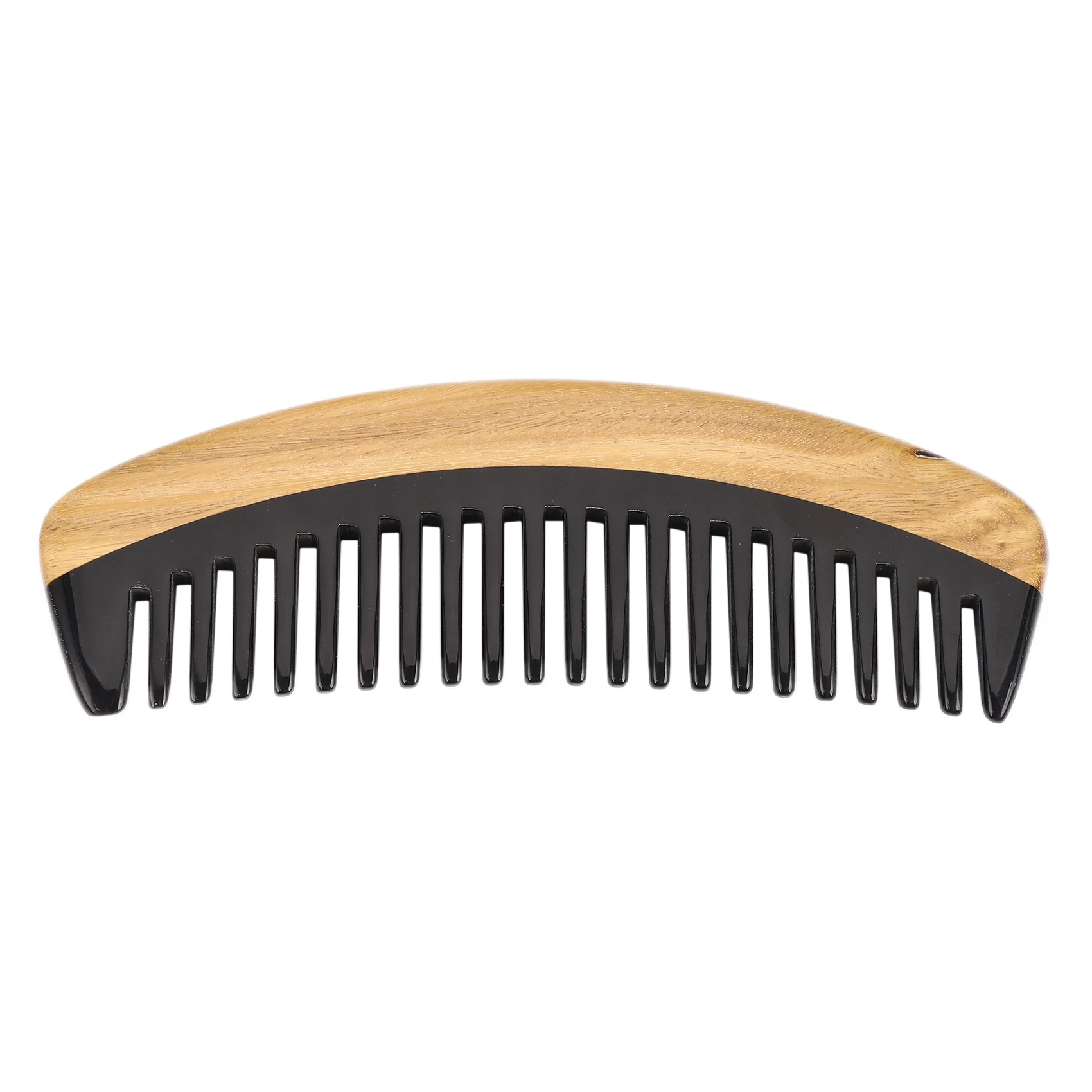 Hair Comb - Wide Tooth Wooden Detangling Comb for Curly Hair - No Static Sandalwood Buffalo Horn Comb for Men and Women
Hair Comb - Wide Tooth Wooden Detangling Comb for Curly Hair - No Static Sandalwood Buffalo Horn Comb for Men and Women