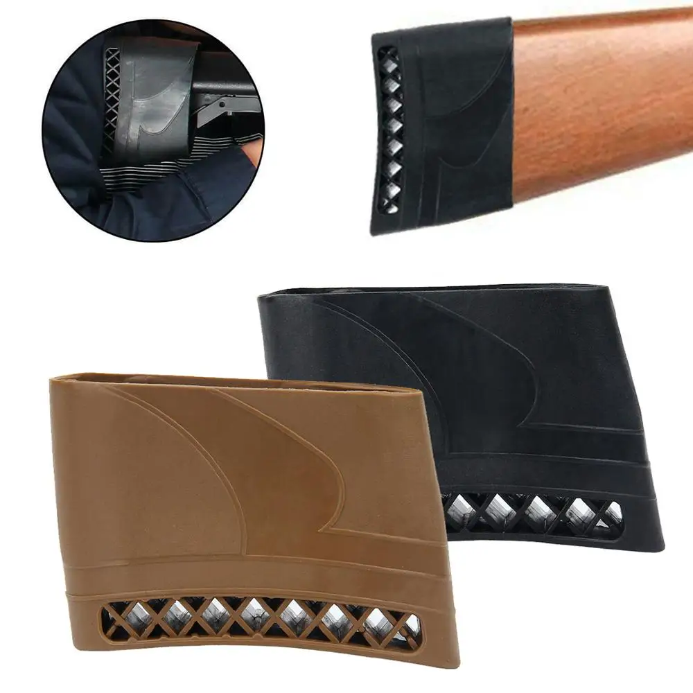 

1 Pcs Hunting Rifle Rubber Recoil Pad Slip-On Buttstock Shot Gun Shooting Extension Shot Gun Gun Butt Protector Rubber