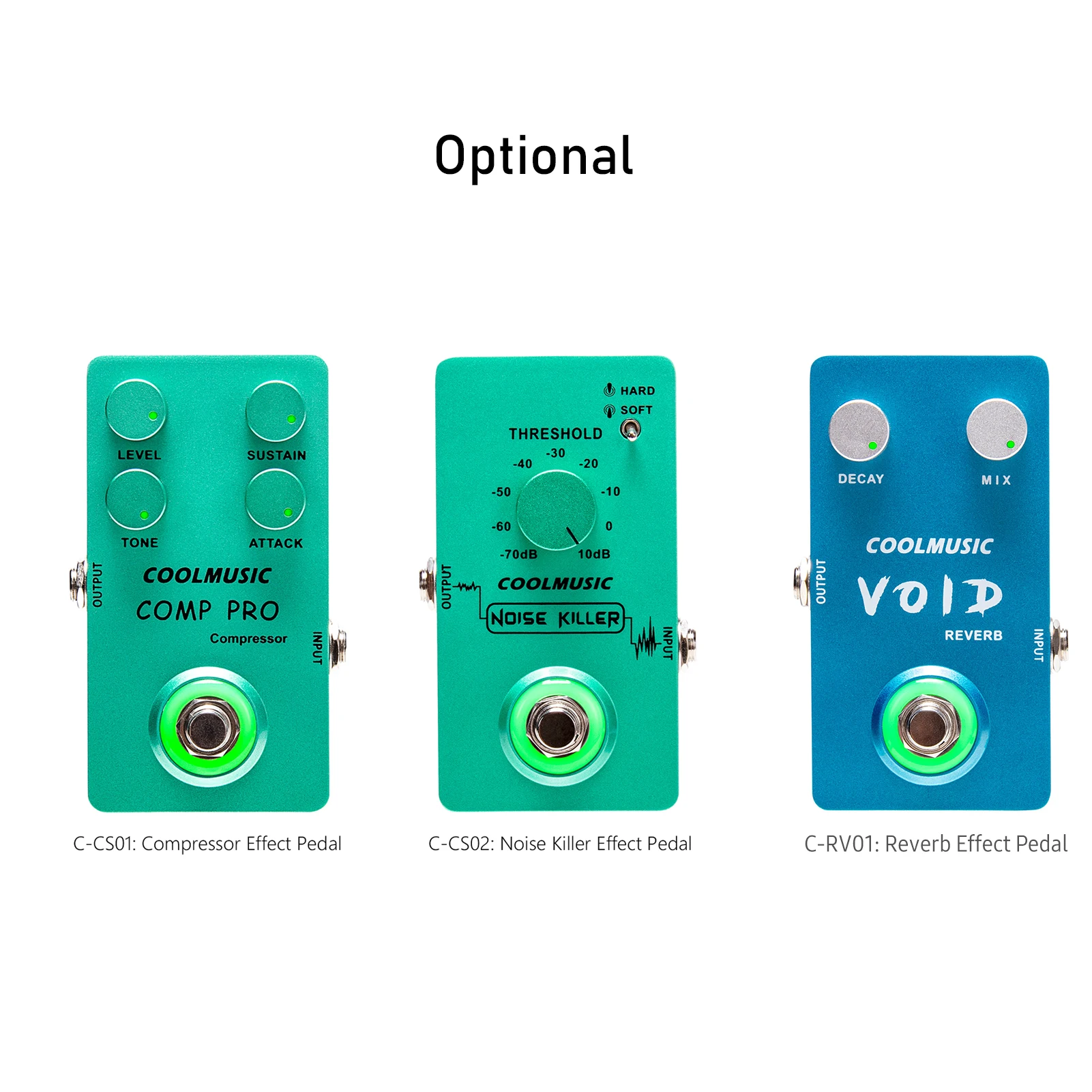 COOLMUSIC C-RV01 Mini Reverb Pedal Electric Guitar Effect Pedal Portable Aluminum Alloy Effector with Two Rotating Knobs
COOLMUSIC C-RV01 Mini Reverb Pedal Electric Guitar Effect Pedal Portable Aluminum Alloy Effector with Two Rotating Knobs