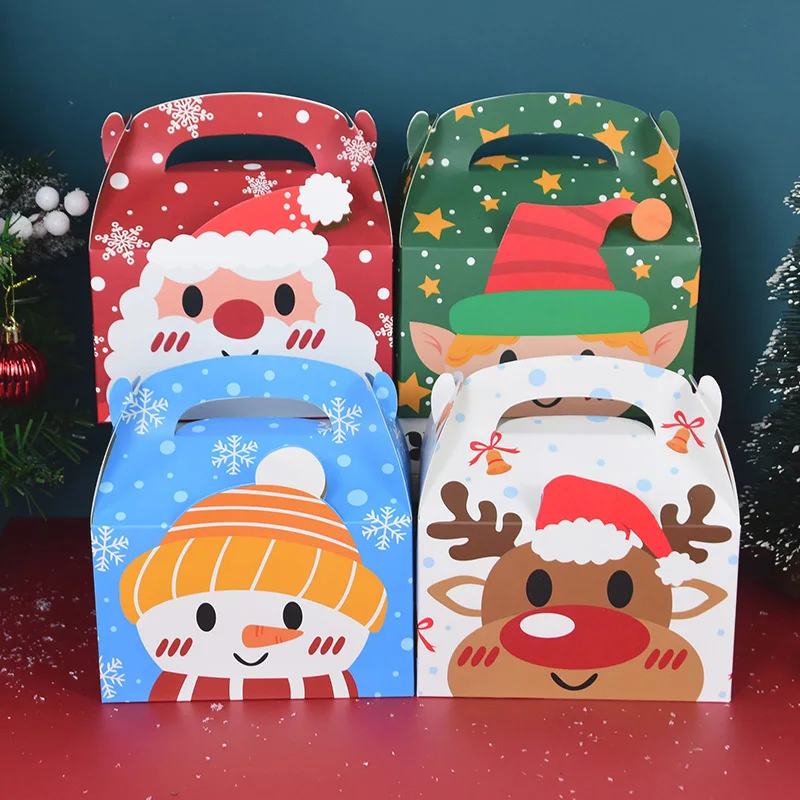4PCS Christmas Kraft Paper Gift Box Portable Santa Deer Elf Cookie Candy Packaging Boxes 2023 Xmas Navidad Decor New Year Gifts
4PCS Christmas Kraft Paper Gift Box Portable Santa Deer Elf Cookie Candy Packaging Boxes 2023 Xmas Navidad Decor New Year Gifts