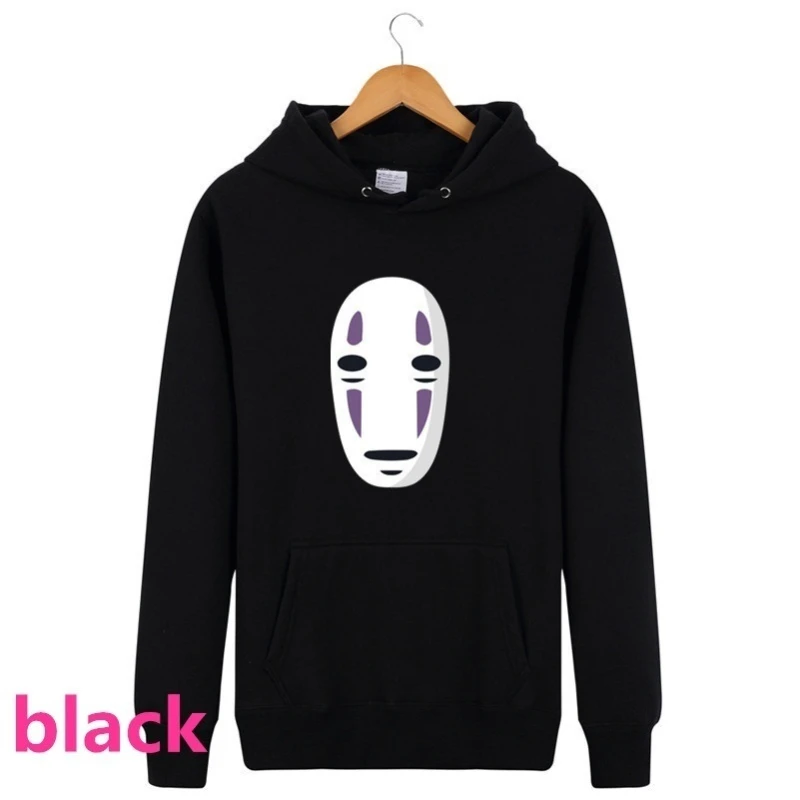 New Fashion Anime S-Spirited Away Kaonashi Crewneck Fleece Pullovers Hoodies No Face Ghost Printed Sweatshirts
New Fashion Anime S-Spirited Away Kaonashi Crewneck Fleece Pullovers Hoodies No Face Ghost Printed Sweatshirts
