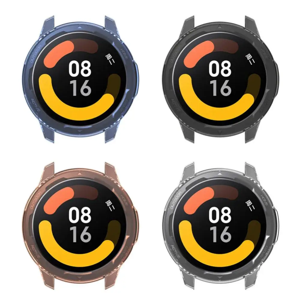 Protective Cover Tpu Soft Rubber Anti-fall Hollow Protective Case Half-pack Smart Accessories Watch Cover For Mi Watch Color2
Protective Cover Tpu Soft Rubber Anti-fall Hollow Protective Case Half-pack Smart Accessories Watch Cover For Mi Watch Color2