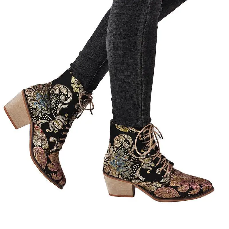 New Spring Winter Women Pumps Boots High Quality Lace-up European Ladies Shoes PU High Heels Boots Fast Delivery
New Spring Winter Women Pumps Boots High Quality Lace-up European Ladies Shoes PU High Heels Boots Fast Delivery