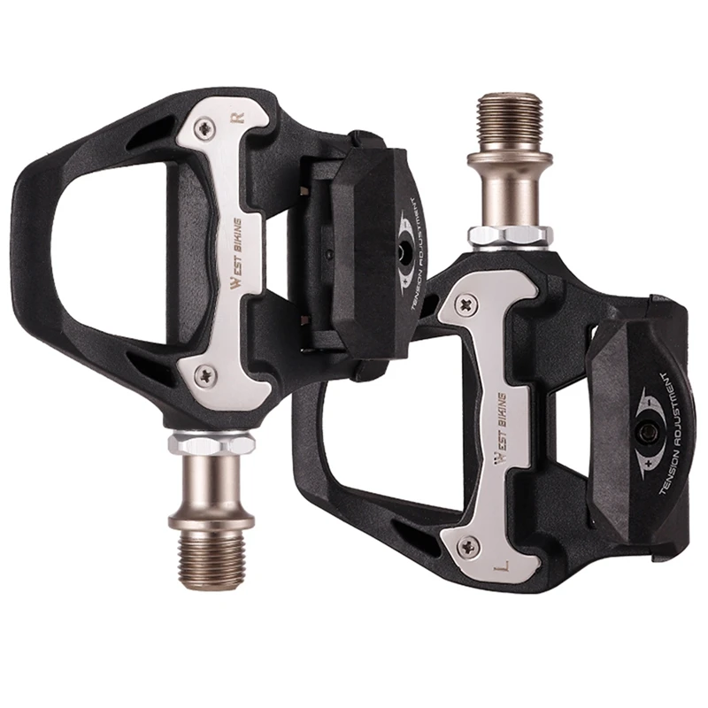 WEST BIKING Self-Locking Pedals SPD Cleat Nylon Bearing Clipless Road Bike Pedals Bicycle Accessories Bicycle Accessories
WEST BIKING Self-Locking Pedals SPD Cleat Nylon Bearing Clipless Road Bike Pedals Bicycle Accessories Bicycle Accessories