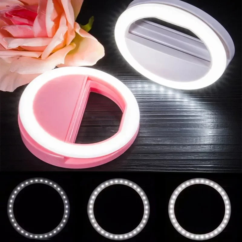 Lamp Selfie LED Ring Flash For Phone Recharge Round Light Ring For iPhone Mobile Lens Portable Luminous Ring Clip
Lamp Selfie LED Ring Flash For Phone Recharge Round Light Ring For iPhone Mobile Lens Portable Luminous Ring Clip