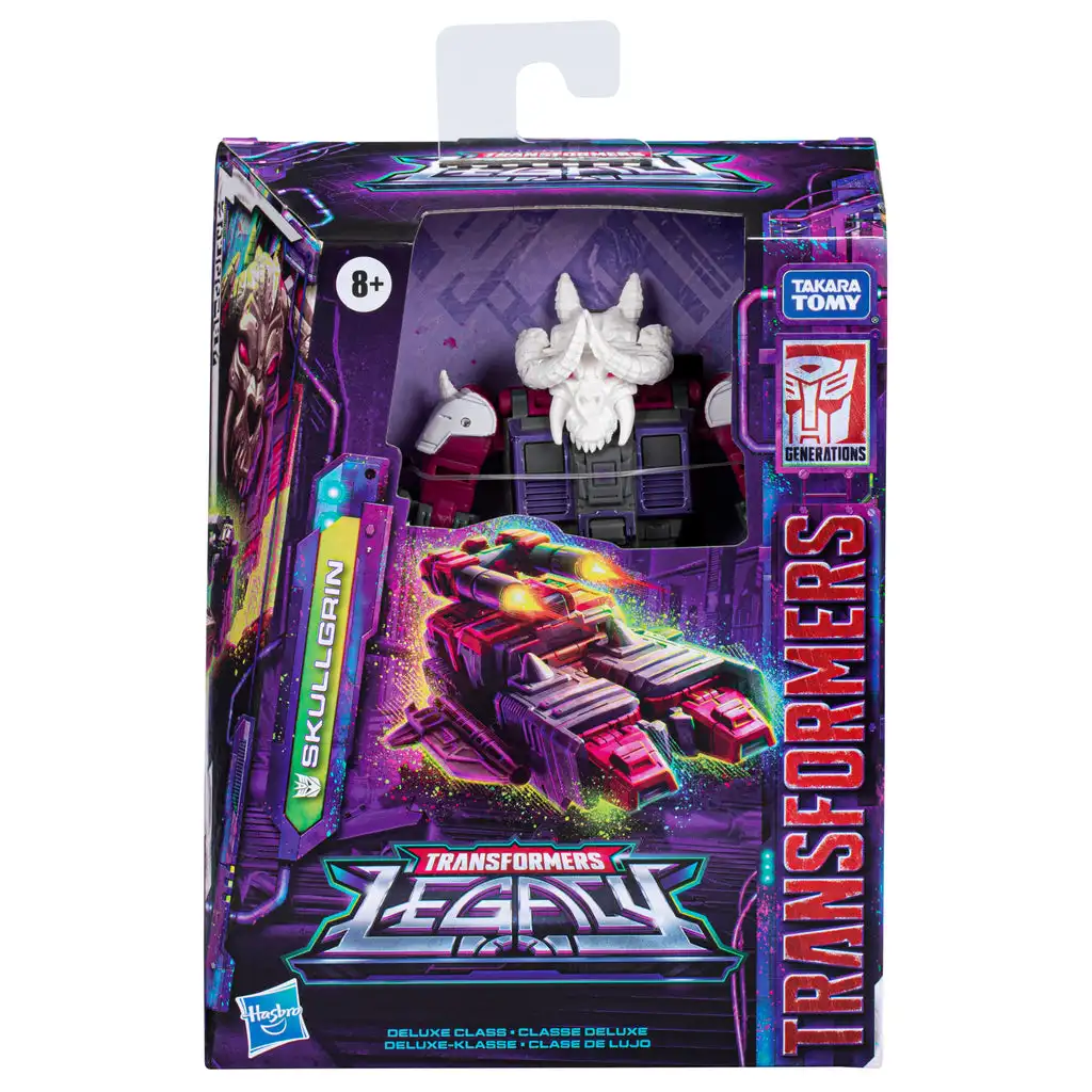 Original Hasbro Transformers Toys Generations Legacy Deluxe Skullgrin Action Figure 5.5-inch Collection Model Toy Gift
Original Hasbro Transformers Toys Generations Legacy Deluxe Skullgrin Action Figure 5.5-inch Collection Model Toy Gift
