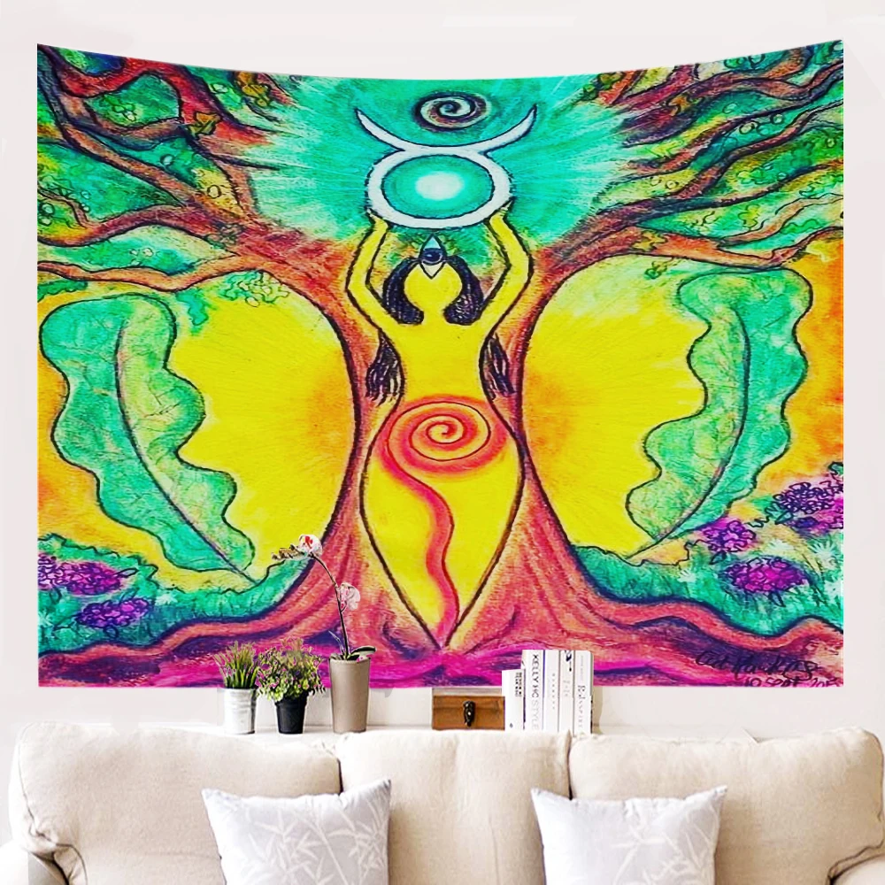 Tree of Life Tapestry Bohemian Forest Wishing Tree Tapestry Custom TapestryFor Dorm Room Decor Mandala Trippy Tapestry 90x59Inch
Tree of Life Tapestry Bohemian Forest Wishing Tree Tapestry Custom TapestryFor Dorm Room Decor Mandala Trippy Tapestry 90x59Inch