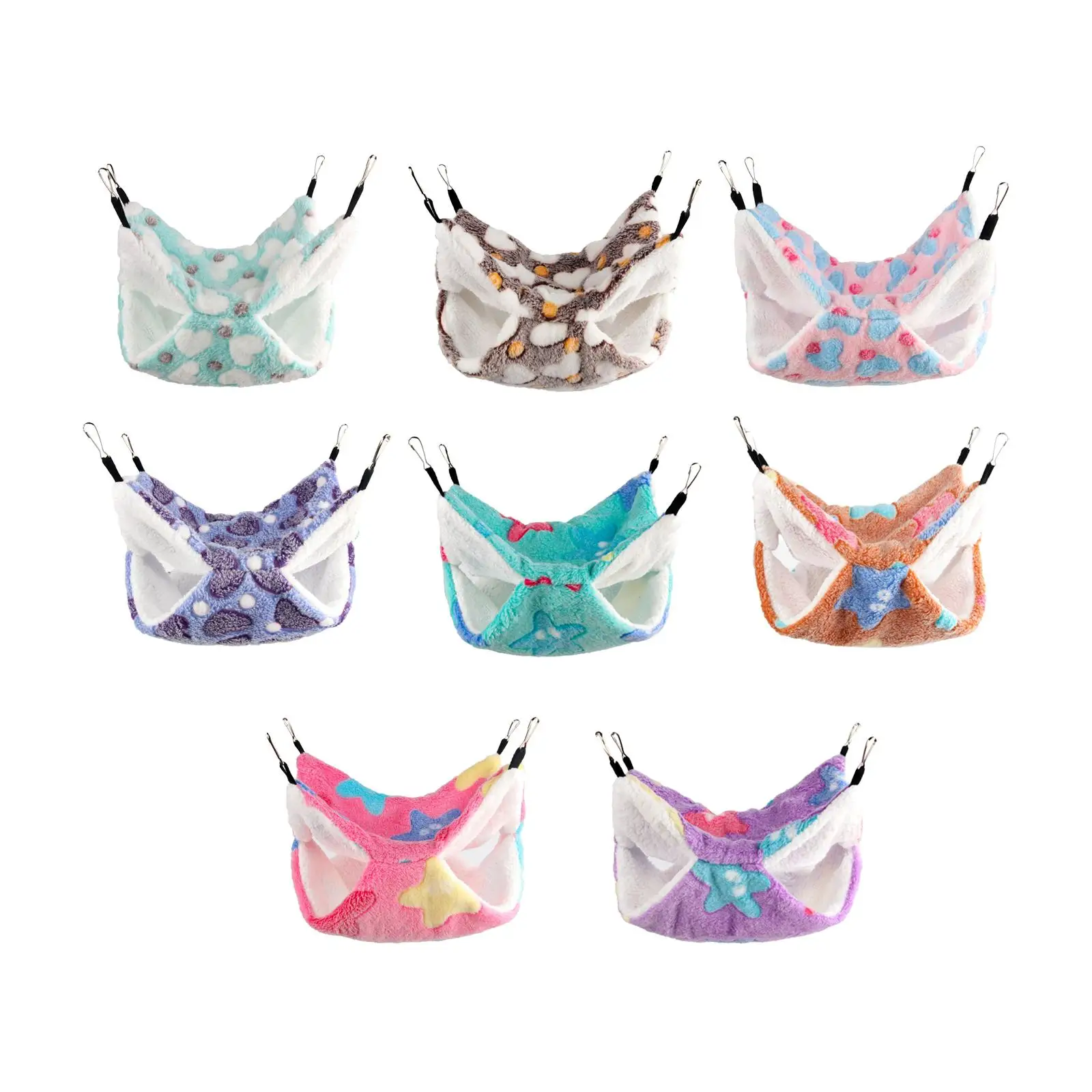 Hamster Hammock Bed Playing Bedding Hanging Sleeping Hideout House Nest Toy for Small Animals Mice Chinchilla Squirrel Parrot
Hamster Hammock Bed Playing Bedding Hanging Sleeping Hideout House Nest Toy for Small Animals Mice Chinchilla Squirrel Parrot