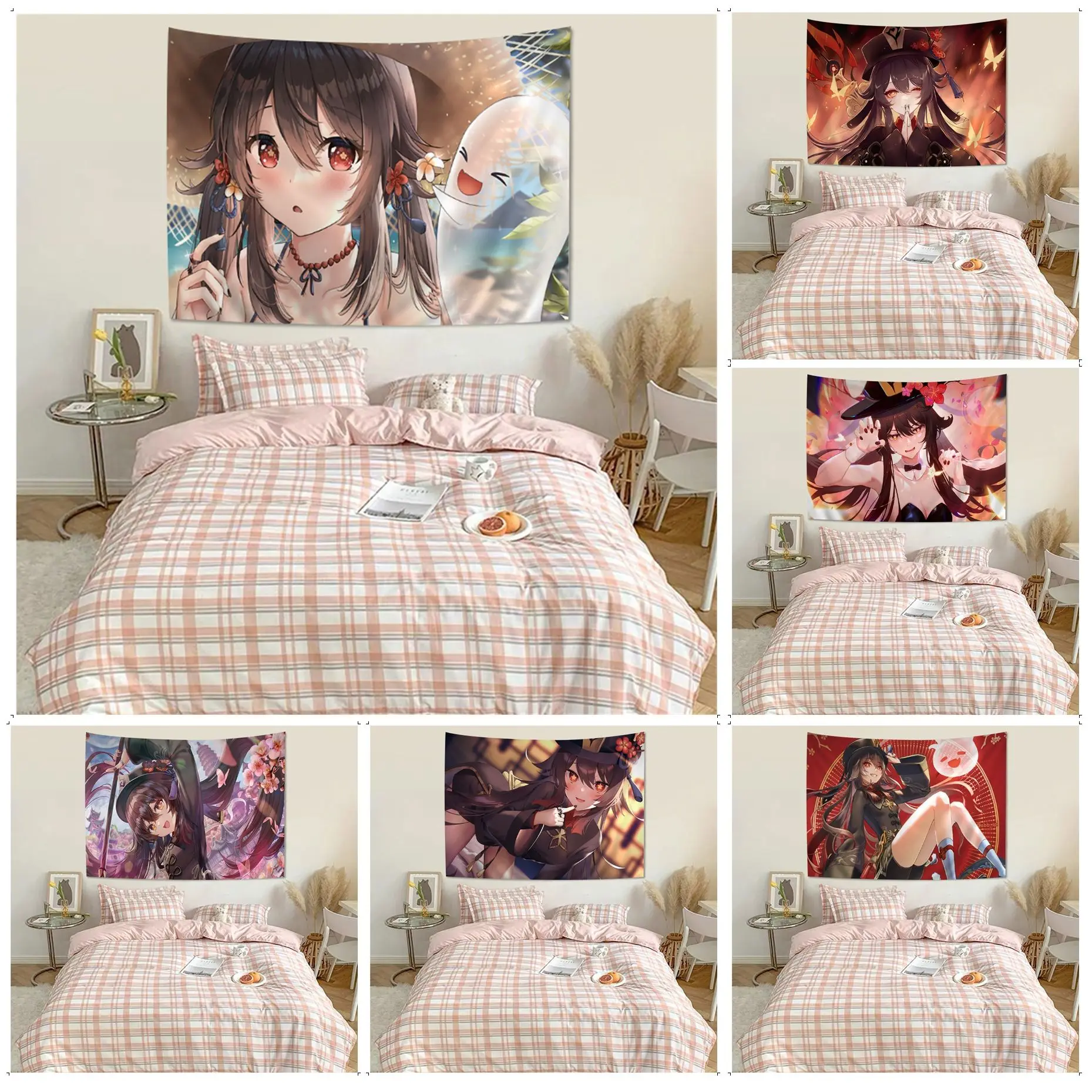Hu Tao Genshin Impact Cartoon Tapestry Hanging Tarot Hippie Wall Rugs Dorm Cheap Hippie Wall Hanging
Hu Tao Genshin Impact Cartoon Tapestry Hanging Tarot Hippie Wall Rugs Dorm Cheap Hippie Wall Hanging