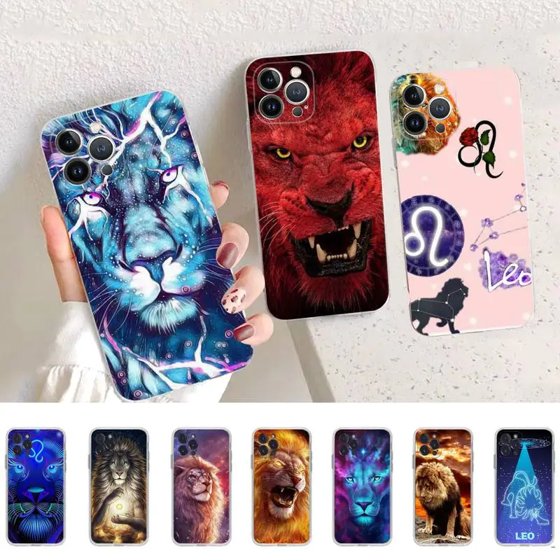 Constellation Leo Phone Case For iPhone 14 13 12 11 Pro Max XS X XR SE 2020 6 7 8 Plus Mini Transparent Shell
Constellation Leo Phone Case For iPhone 14 13 12 11 Pro Max XS X XR SE 2020 6 7 8 Plus Mini Transparent Shell