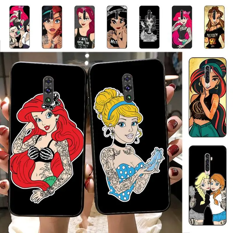 Tattoo Disney Princess Phone Case for Vivo Y91C Y11 17 19 17 67 81 Oppo A9 2020 Realme c3
Tattoo Disney Princess Phone Case for Vivo Y91C Y11 17 19 17 67 81 Oppo A9 2020 Realme c3