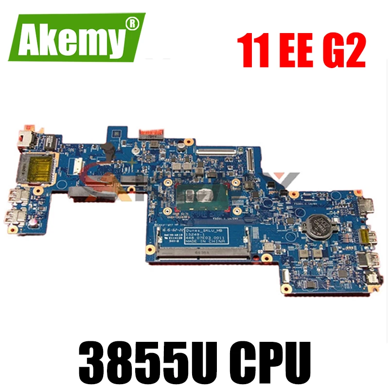 846992-001 846992-601 для HP Probook 11 EE G2 материнская плата для ноутбука с процессором 15249-1 3855U в хорошем состоянии 100% рабочий
846992-001 846992-601 для HP Probook 11 EE G2 материнская плата для ноутбука с процессором 15249-1 3855U в хорошем состоянии 100% рабочий