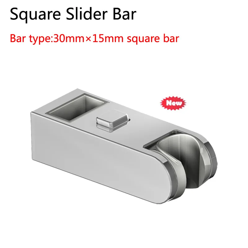New ABS Chrome Shower Bracket 30*15mm Lifting Square Sliding Sleeve Shower Middle Fork Sleeve Bracket
New ABS Chrome Shower Bracket 30*15mm Lifting Square Sliding Sleeve Shower Middle Fork Sleeve Bracket