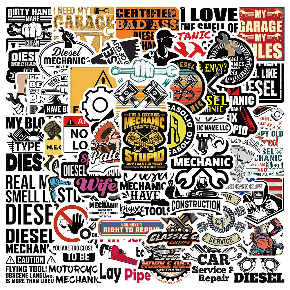 10/30/50PCS Diese Mechanic Real Men Smell Stop You Are Too Close Warning Sign Icon Luggage Compartment Skateboard PVC Stickers
10/30/50PCS Diese Mechanic Real Men Smell Stop You Are Too Close Warning Sign Icon Luggage Compartment Skateboard PVC Stickers