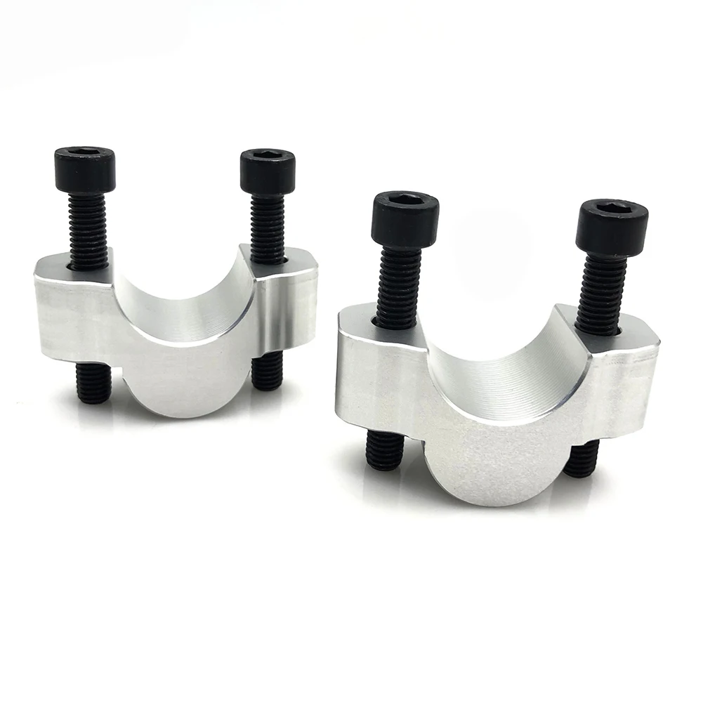 Motorcycle Handlebar Handlebar Risers Aluminum Alloy Anti-Rust Handle Bar Risers Adapter Silver Wear Resistant
Motorcycle Handlebar Handlebar Risers Aluminum Alloy Anti-Rust Handle Bar Risers Adapter Silver Wear Resistant