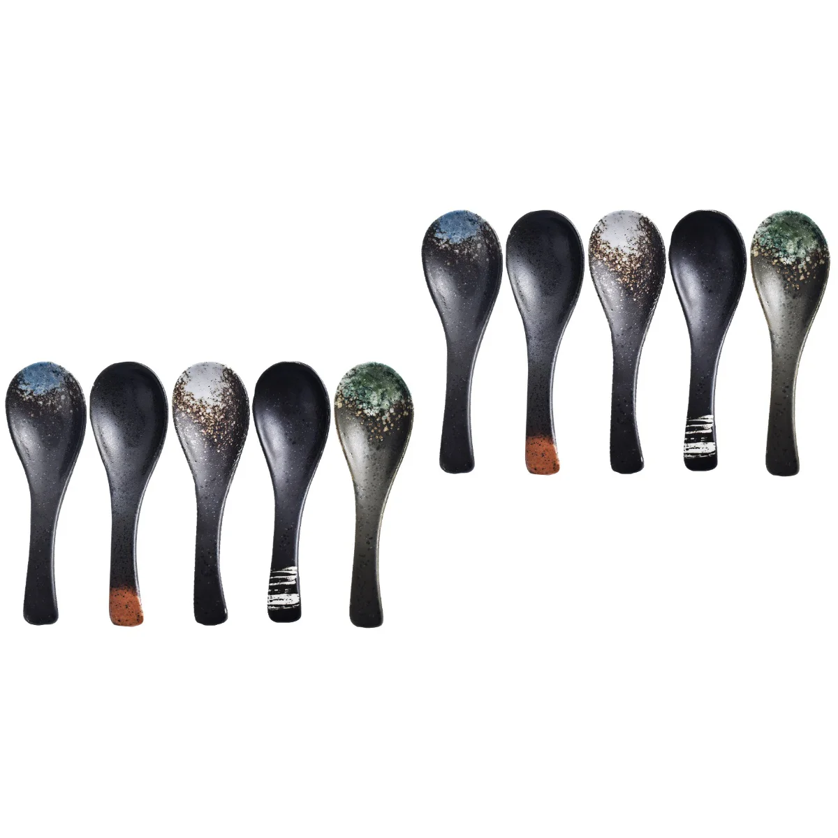 10 Pcs Creative Restaurant Rice Spoon Home Ceramic Porridge Spoon Kitchen Utensil
10 Pcs Creative Restaurant Rice Spoon Home Ceramic Porridge Spoon Kitchen Utensil
